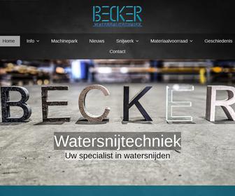Becker Watersnijtechniek B.V.