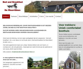 http://www.bedandbreakfastdeweerribben.nl
