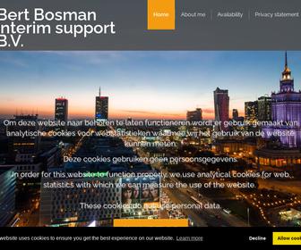 Bert Bosman interim support B.V.
