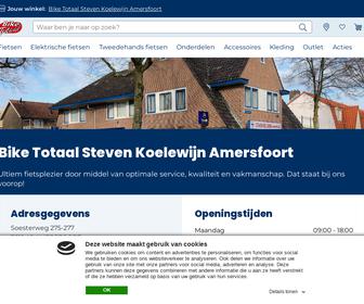 Bike Totaal Steven Koelewijn Amersfoort in Amersfoort - Fietsenwinkel -  Telefoonboek.nl - telefoongids bedrijven