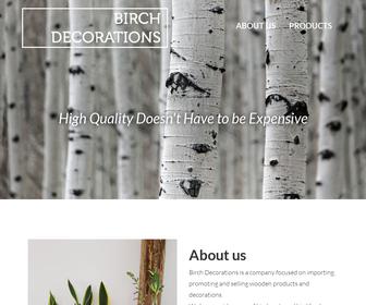 Birch Decorations