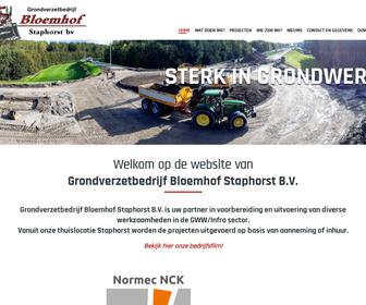 Grondverzetbedrijf Bloemhof - Staphorst V.O.F.