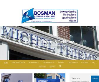 Bosman Letters & Reklame Amsterdam