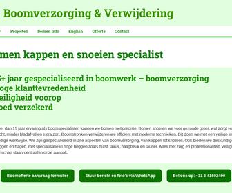 Boomverzorging Verwijdering
