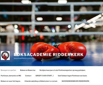 http://www.boksacademieridderkerk.nl