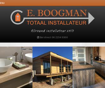 E. Boogman - Totaal Installateur