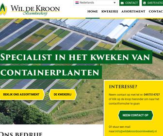 http://www.boomkwekerijwildekroon.nl