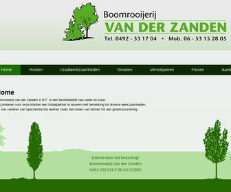 Boomrooierij v/d Zanden
