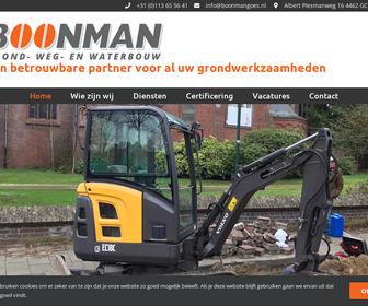 Boonman Goes grond-weg- waterbouw B.V.