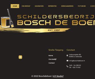 Schildersbedrijf Bosch de Boer