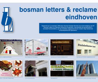 Bosman Letters & Reclame Eindhoven