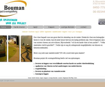 Bouman Project en Woningstoffering