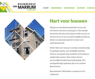 Bouwbedrijf van Marrum Heerenveen