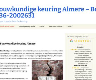 Bouwkundige keuring Almere