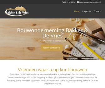 Bouwonderneming Bakker & de Vries B.V.