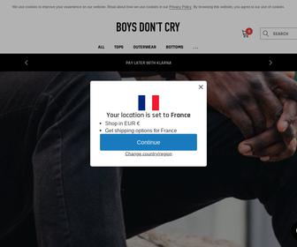 Boys Don't Cry Studios