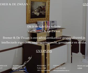 http://www.bremerdezwaan.nl