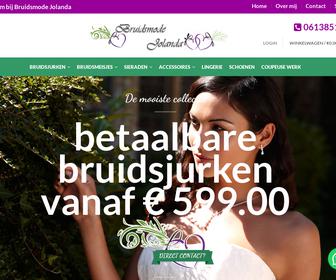 Bruidsmode Jolanda