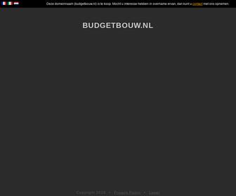 http://www.budgetbouw.nl