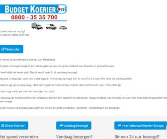 http://www.budgetkoerier.nl