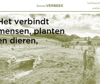bureau Verbeek landschaparch./ ecologie/stedelijk ontwerp