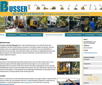 Busser Hoogwerkerverhuurbedryf en Boomonderhoud