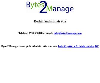 http://www.bytes2manage.com
