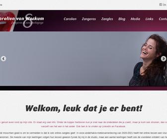 Carolien van Workum Zangeres & Zangpedagoge