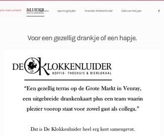 http://www.cafedeklokkenluider.nl
