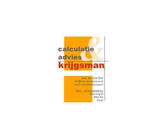 Calculatie en Advies Krijgsman