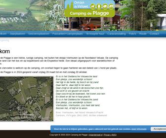 http://www.campingdeplagge.nl