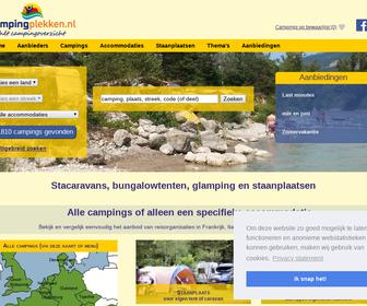 http://www.campingplekken.nl