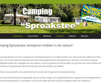 'Camping Sproakstee'
