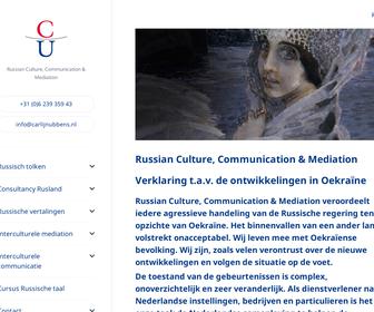 Russian Culture, Communication & Mediation