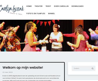 Carolijn Leisink theater&tekst