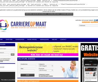Carriereopmaat