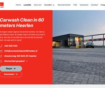 Carwash Clean In 60 Meters