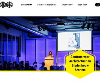 Stichting CASA, Centrum voor Architectuur/Stedenbouw Arnhem