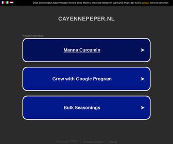 http://www.cayennepeper.nl