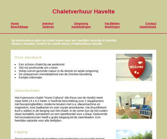 Chaletverhuur Havelte