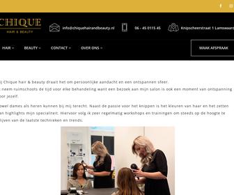Chique hair & beauty