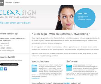 http://www.clearsign.nl