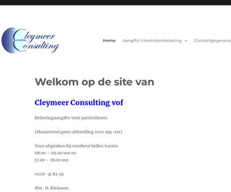 Cleymeer Consulting V.O.F.