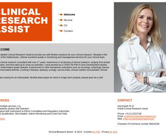 http://www.clinicalresearchassist.com
