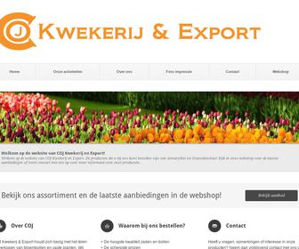 http://www.coj-kwekerij-export.nl