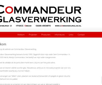 Commandeur Glasverwerkings- bedrijf en Timmerwerken