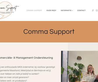 Comma Support Commerc. & Man. Ondersteuning