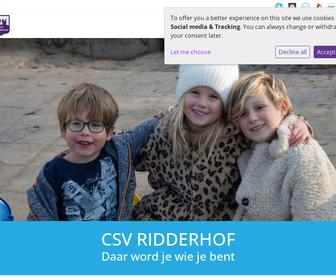 http://www.csvridderhof.nl