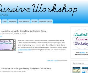 https://www.cursiveworkshop.com