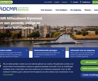 Gemeenschappelijke regeling DCMR Milieudienst Rijnmond